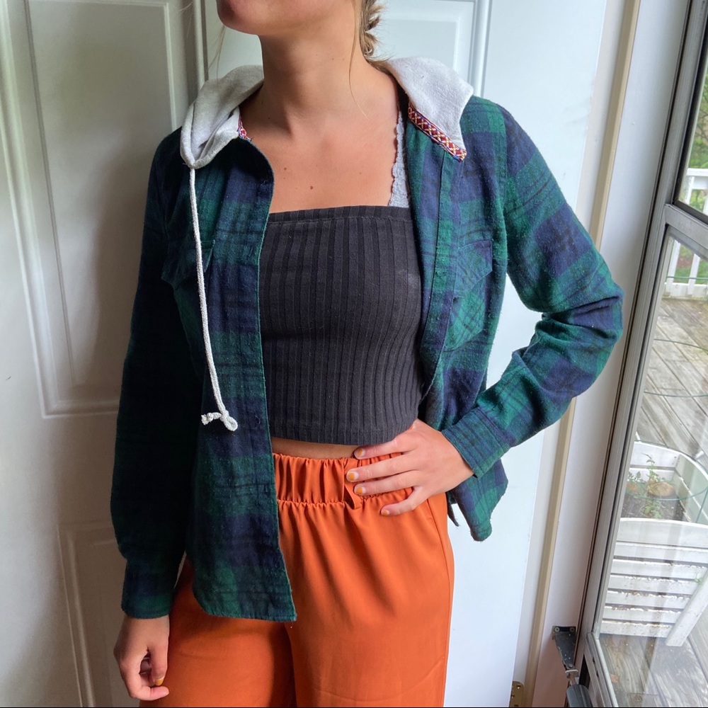 Vestique Soft Flannel with hood